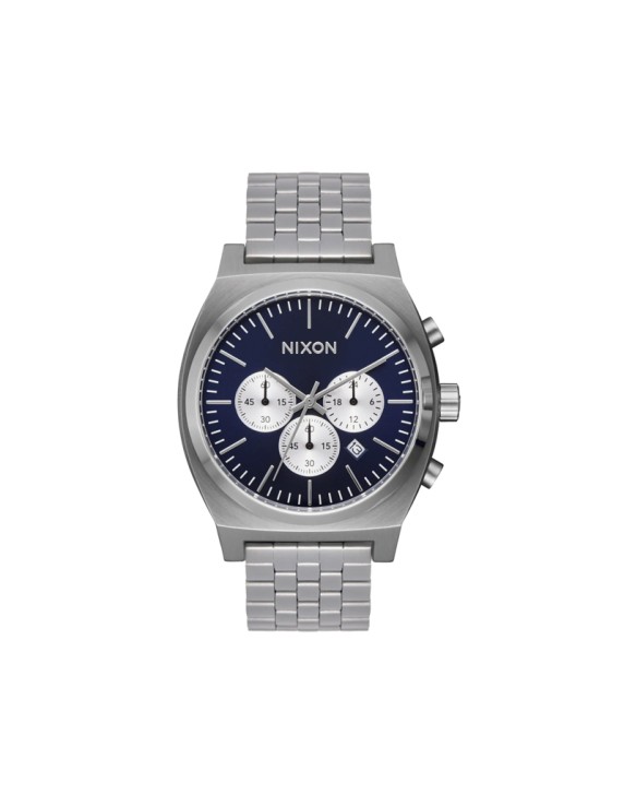 Nixon Time Teller Chrono silver