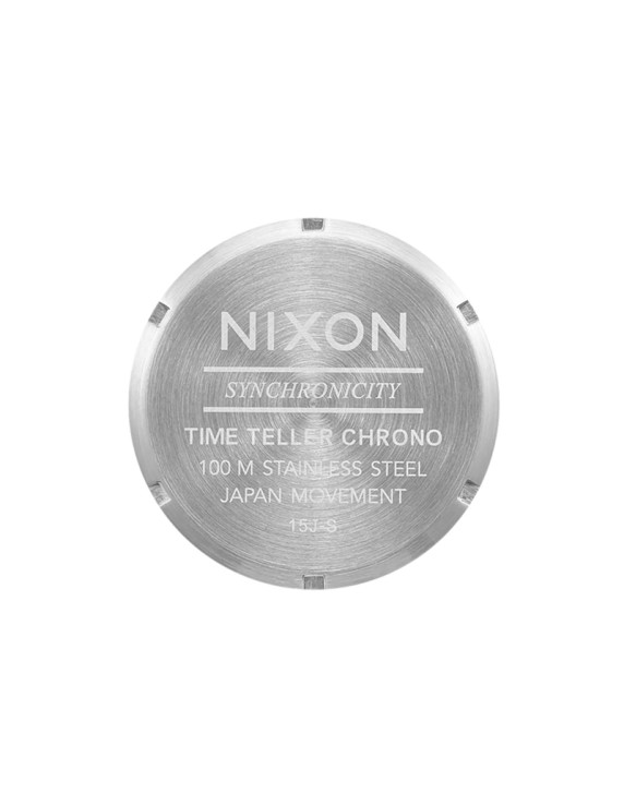 Nixon Time Teller Chrono silver