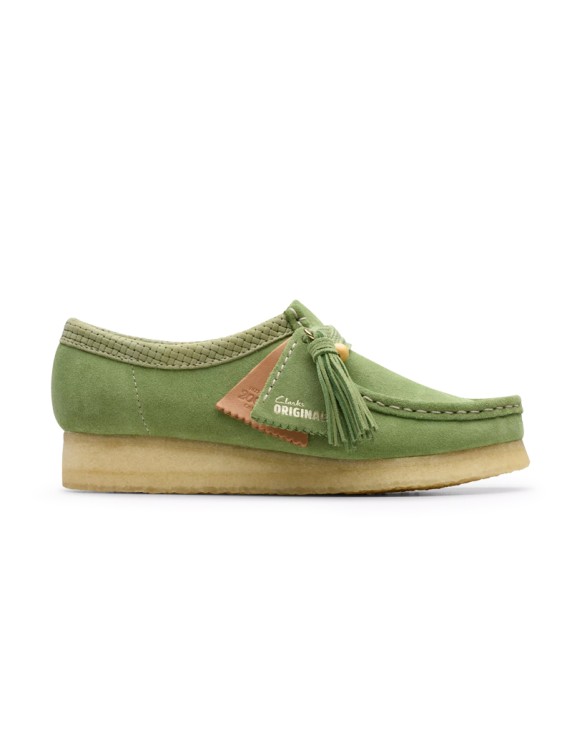 Clarks W Wallabee Apple Suede