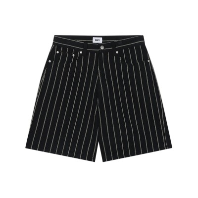 OBEY Stripe Baggy Denim Short