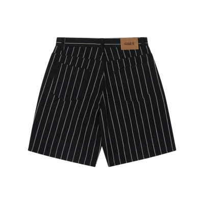 OBEY Stripe Baggy Denim Short 2