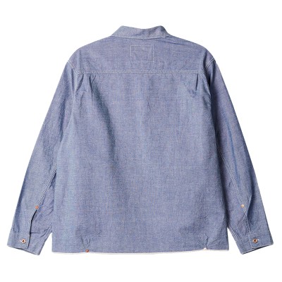 F.O.B F3487 Chambray P/O Shirt 2