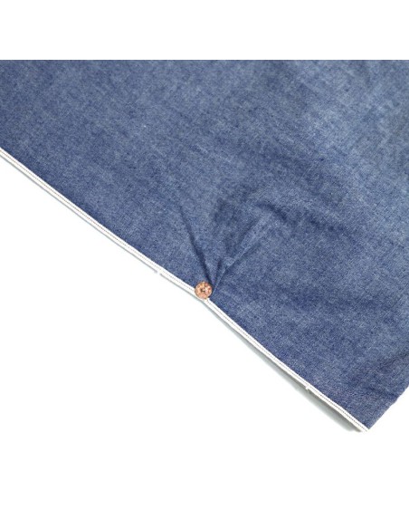 F.O.B F3487 Chambray P/O Shirt