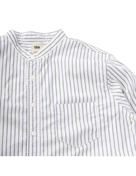 F.O.B F3509 Band Collar Shirt