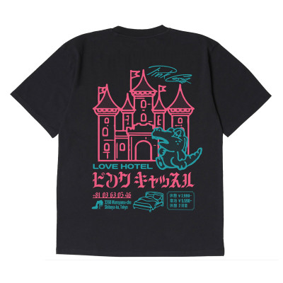Edwin Pink Castle Tee