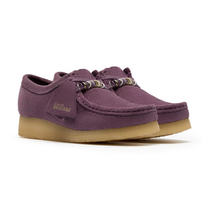 Clarks  W Wallabee Plum 2