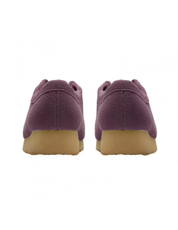 Clarks  W Wallabee Plum