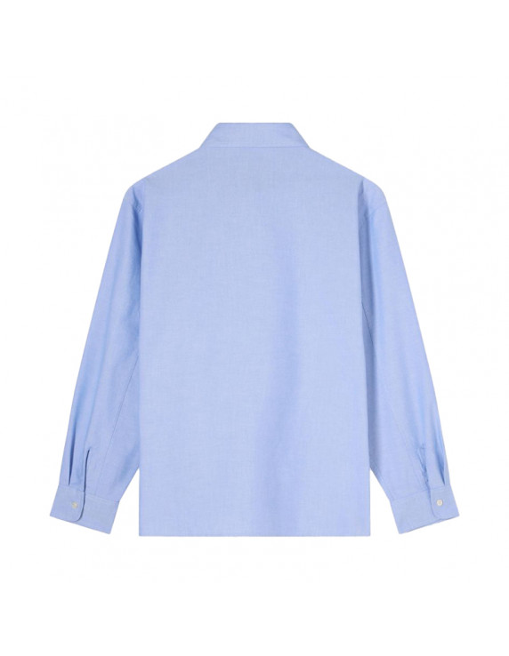 Edwin Big Ox-Shirt LS Blue