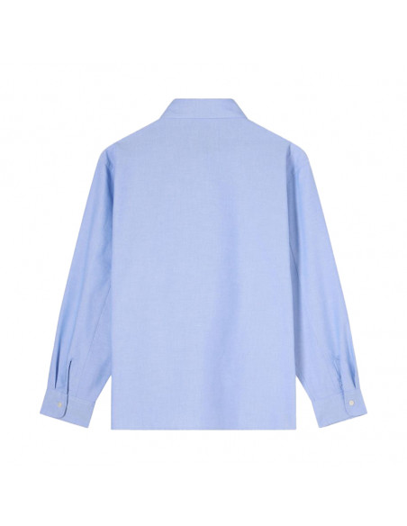 Edwin Big Ox-Shirt LS Blue