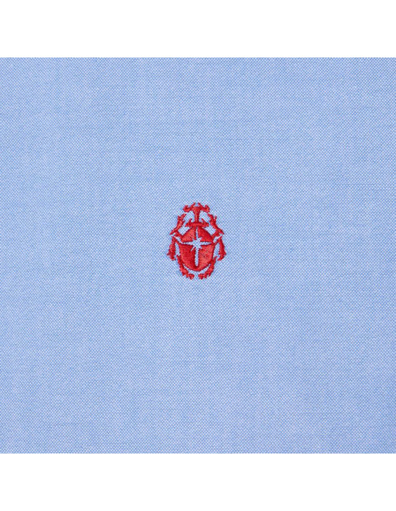 Edwin Big Ox-Shirt LS Blue