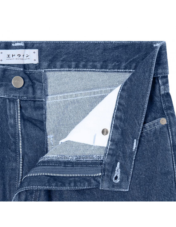 Edwin Cosmos Pant Blue mid marble wash