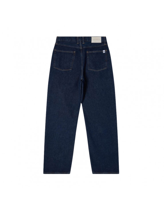 Edwin Tyrell Pant Blue dark marble wash