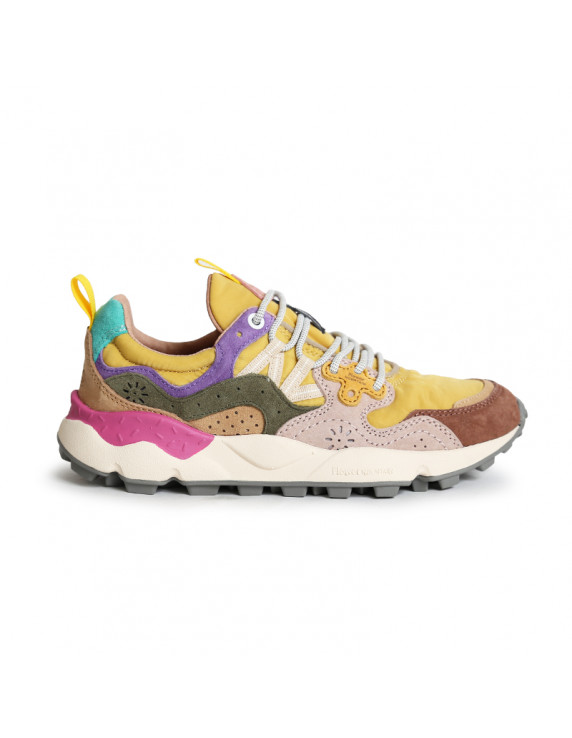 Flower Mountain W Yamano 3 Brown/Grey/Mustard
