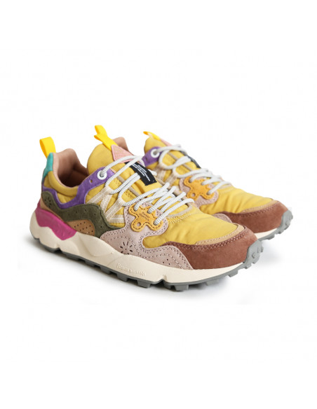 Flower Mountain W Yamano 3 Brown/Grey/Mustard