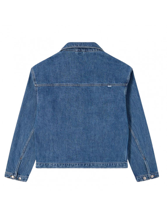Edwin Freeland Jacket Blue Mid Stone