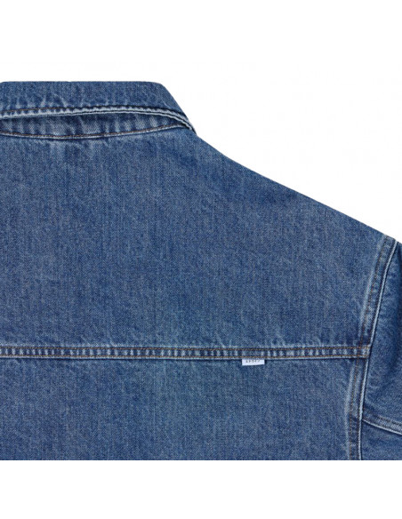 Edwin Freeland Jacket Blue Mid Stone