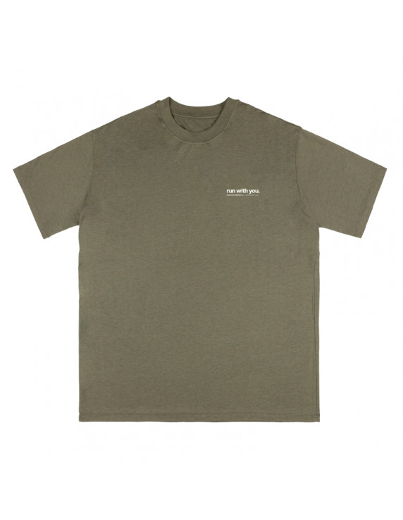 PEAUFINE Wood Tshirt - Running Social Club