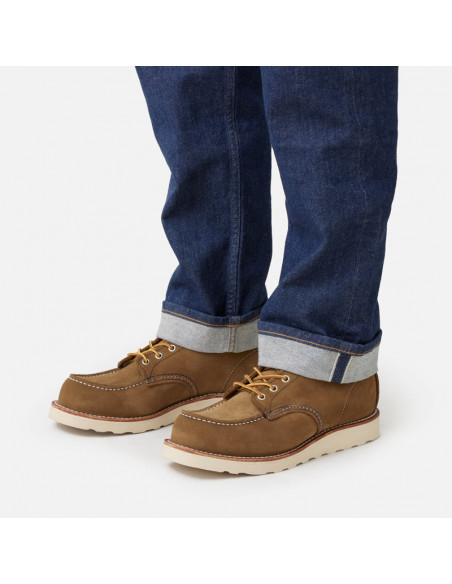 Red Wing Moc Toe 6" Olive Mohave