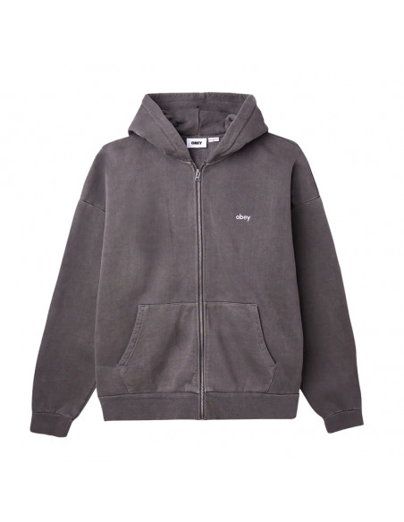 OBEY LowerCase Zip Hood