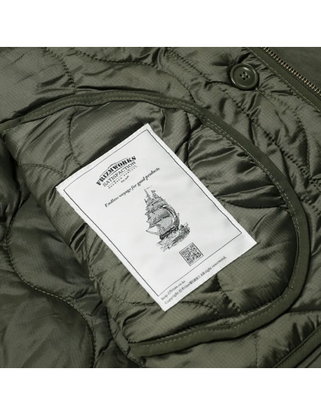 FRIZMWORKS Oscar Fishtail Jacket Olive