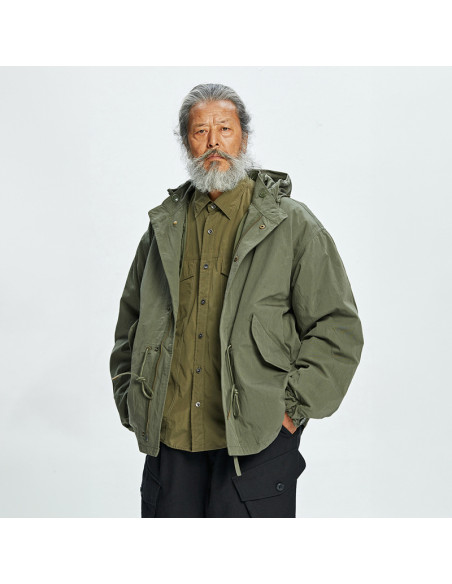 FRIZMWORKS Oscar Fishtail Jacket Olive