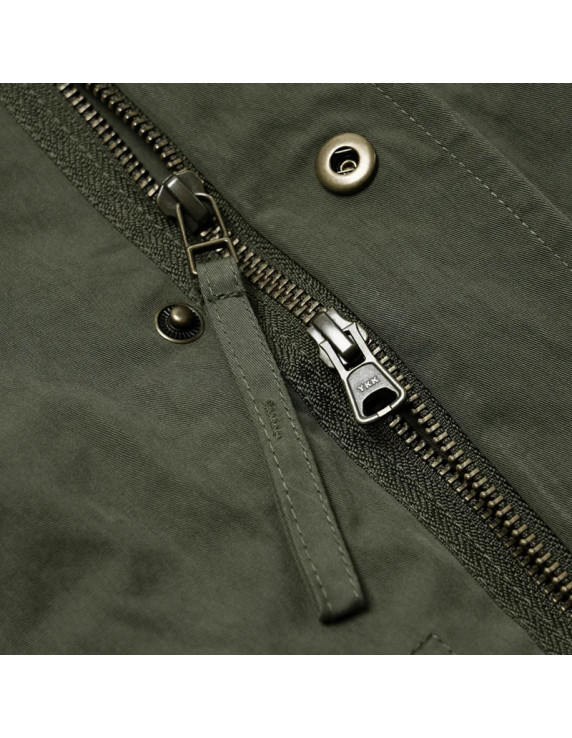 FRIZMWORKS Oscar Fishtail Jacket Olive