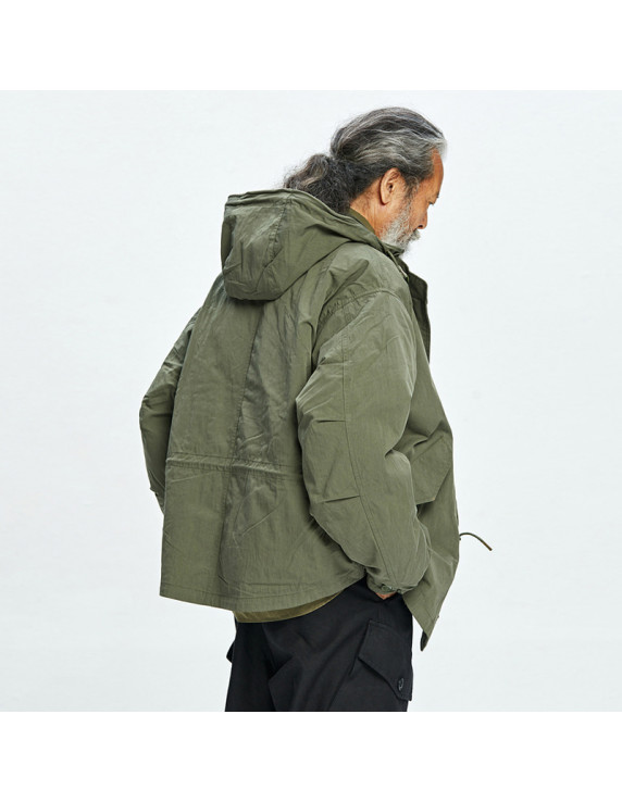 FRIZMWORKS Oscar Fishtail Jacket Olive