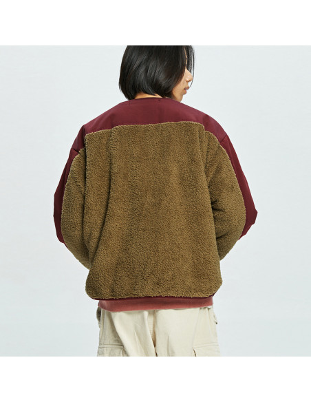 FRIZMWORKS Smoke Hooded Parka Burgundy