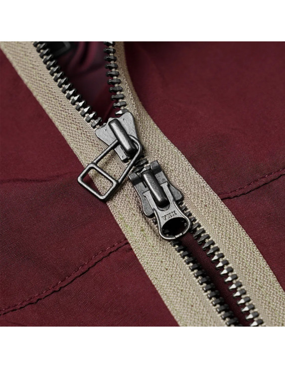 FRIZMWORKS Smoke Hooded Parka Burgundy