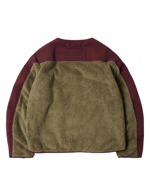 FRIZMWORKS Smoke Hooded Parka Burgundy