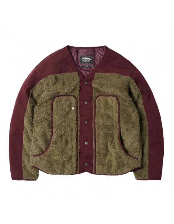 FRIZMWORKS Smoke Hooded Parka Burgundy