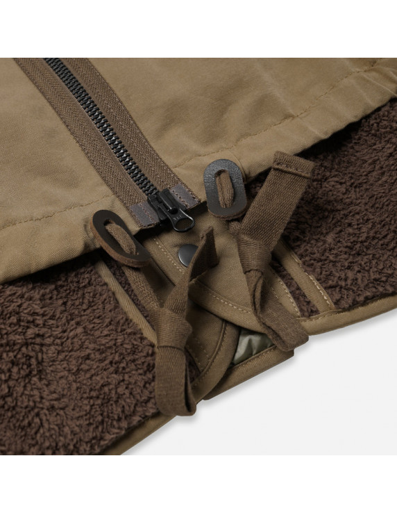 FRIZMWORKS Smoke Hooded Parka Tan