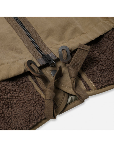FRIZMWORKS Smoke Hooded Parka Tan