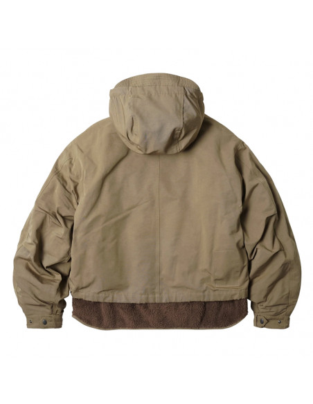 FRIZMWORKS Smoke Hooded Parka Tan