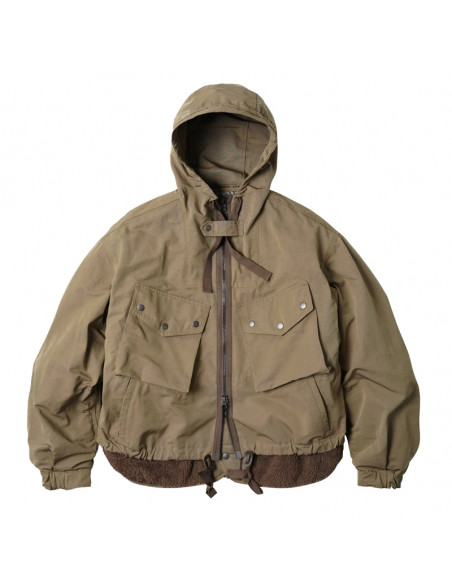 FRIZMWORKS Smoke Hooded Parka Tan