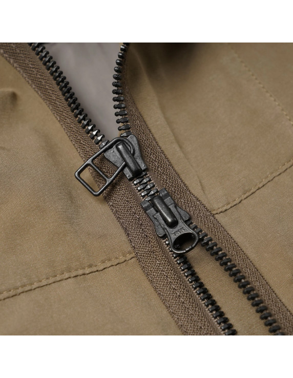 FRIZMWORKS Smoke Hooded Parka Tan