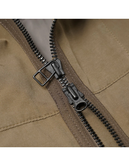 FRIZMWORKS Smoke Hooded Parka Tan