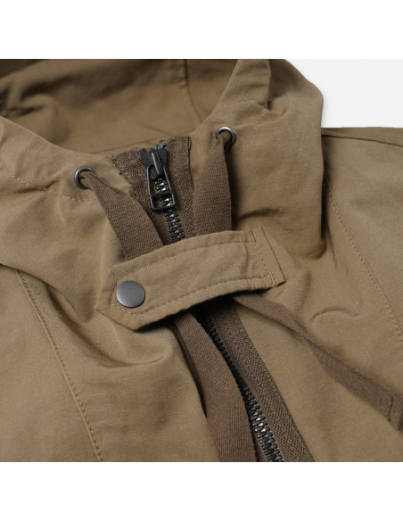 FRIZMWORKS Smoke Hooded Parka Tan