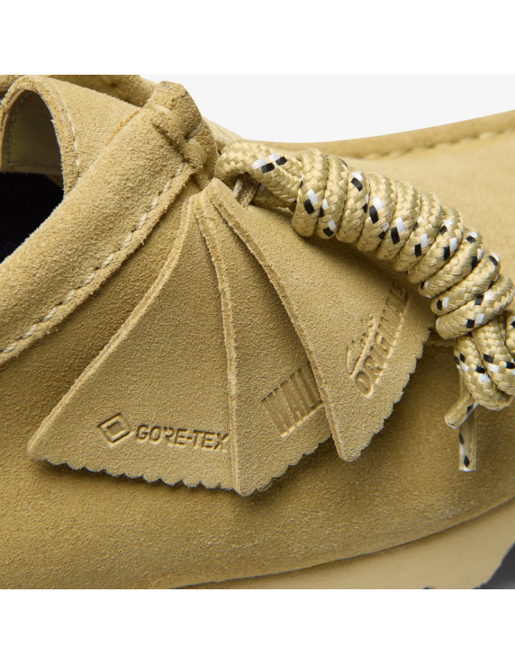 Clarks W Wallabee Goretex Maple Suede