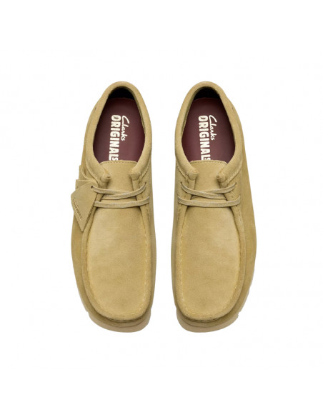 Clarks W Wallabee Goretex Maple Suede
