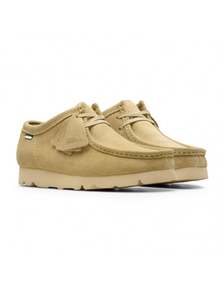 Clarks W Wallabee Goretex Maple Suede