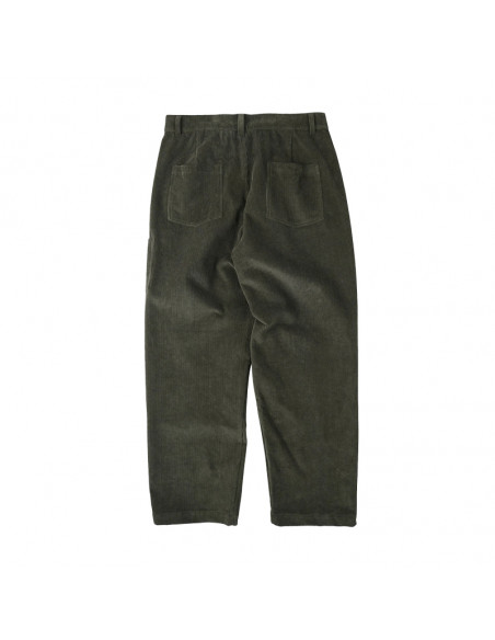 FRIZMWORKS Corduroy Wide One Tuck Pant Olive