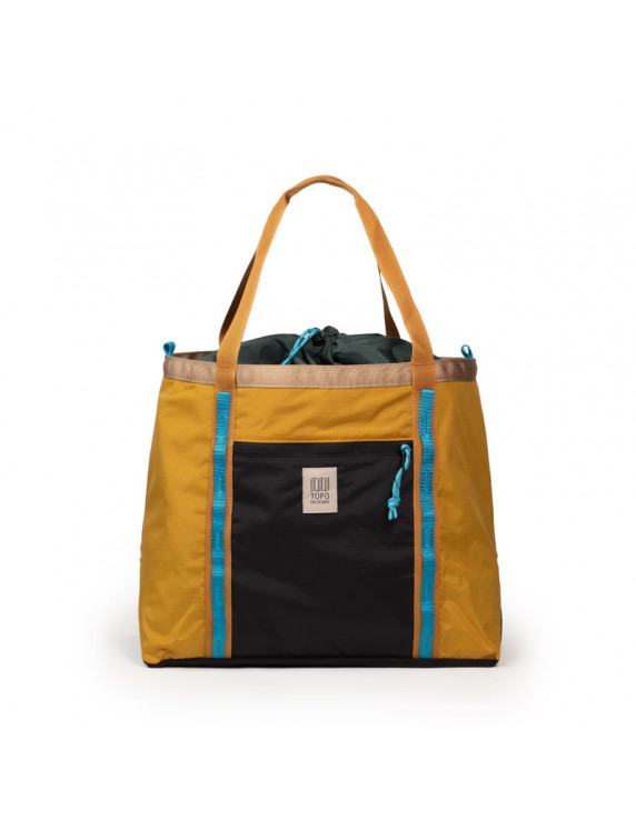 TD Mountain Utility Tote - Mustard/ Forest