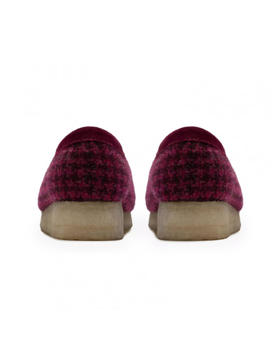 Clarks X Harris Tweed Purple