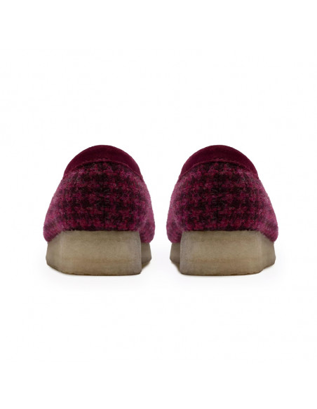 Clarks X Harris Tweed Purple