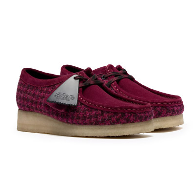 Clarks X Harris Tweed Purple 2