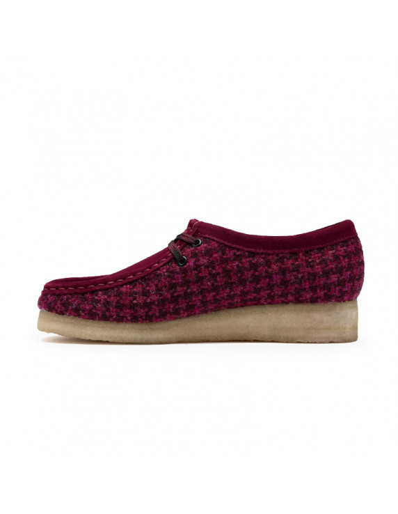 Clarks X Harris Tweed Purple