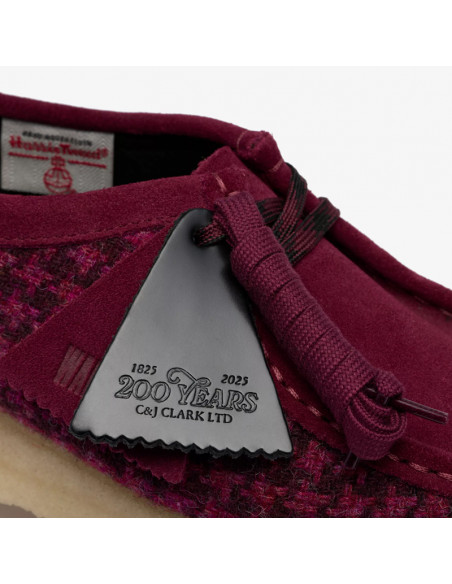 Clarks X Harris Tweed Purple