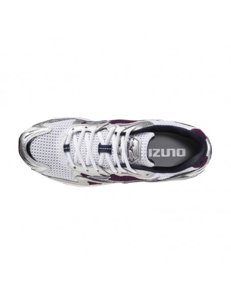 Mizuno Wave Rider 10 white/Dark Purple