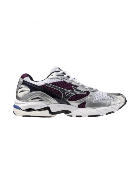 Mizuno Wave Rider 10 white/Dark Purple